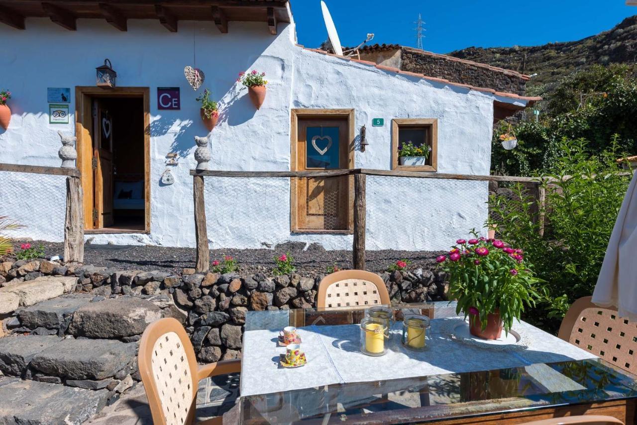 Romantic Hamlet Cottage With Private Pool La Fragua De Eliseo Канделария Экстерьер фото
